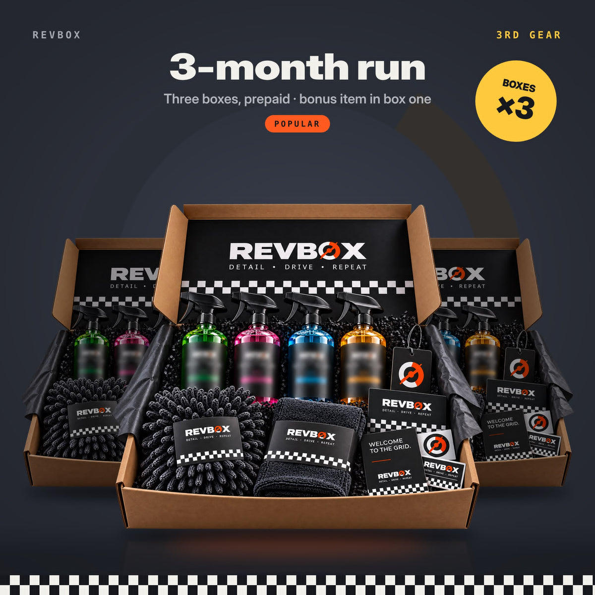 3 Month run